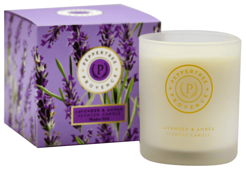 Provence Lavender & Amber Scented Candle 200 g - Shopping4Africa