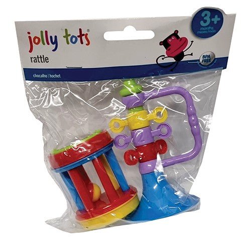 RATTLE TWIN PACK JOLLY TOTS 2PK 3M+ - Shopping4Africa