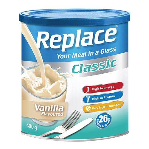 REPLACE CLASSIC VANILLA 400G POWDER - Shopping4Africa