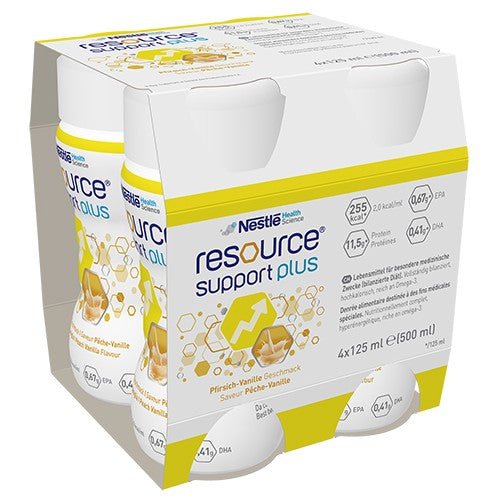 RESOURCE SUPPORT PLUS PEACHVAN 4X125ML ~ - Shopping4Africa