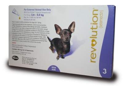 REVOLUTION 12% DOGS (0.25MLX3)2.6-5KG (PURPLE) - Shopping4Africa