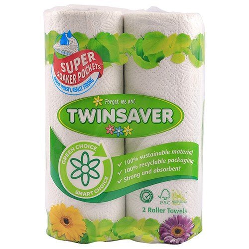 Roller Towel Tissue Twinsaver White (2 Ply) - Shopping4Africa