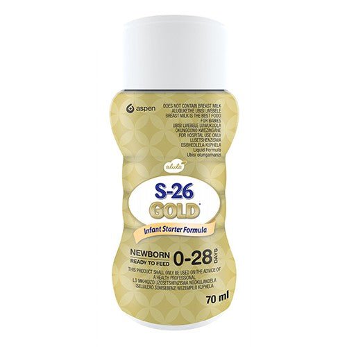 S-26 Gold New Born Ready to Feed (RTF) 70ml 0-28 days - Shopping4Africa