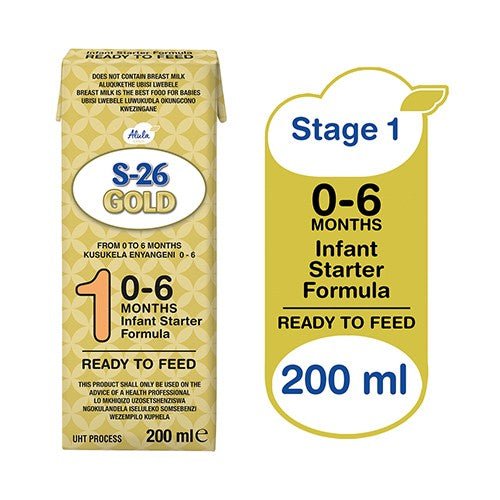 S-26 Gold Stage 1 Infant Start RTF 200ML - Shopping4Africa