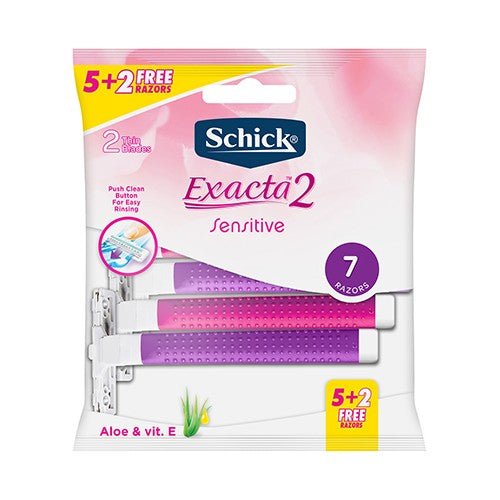 SCHICK EXACTA 2 WOMENS 5+2 FREE - Shopping4Africa