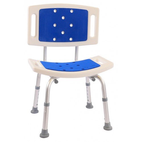 Shower chair + b/rest BLUE 1 - Shopping4Africa