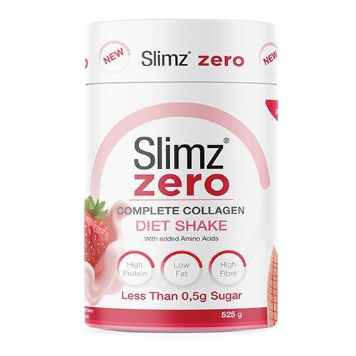 SLIMZ ZERO CARB SHAKES 525GR STRAWBERRY & CREAM - Shopping4Africa