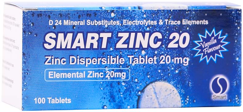 SMART ZINC TABLETS 100 - Shopping4Africa