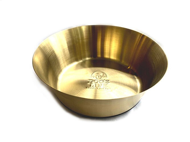Stainless Steel Pet Bowl - Gold S-XL Sizes NEW! - Shopping4Africa