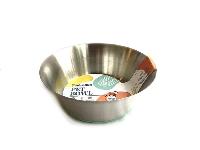 Stainless Steel Pet Bowl Original Mint Sizes S-XL NEW! - Shopping4Africa