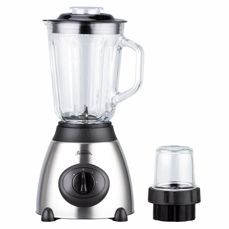 Sunbeam 1.5 Litre Stainless Steel Blender With Grinder SSGB-400 - Shopping4Africa