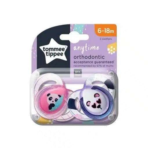 Tommee Tippee Ecomm Anytime Soother 6-18M 6Pk - Shopping4Africa