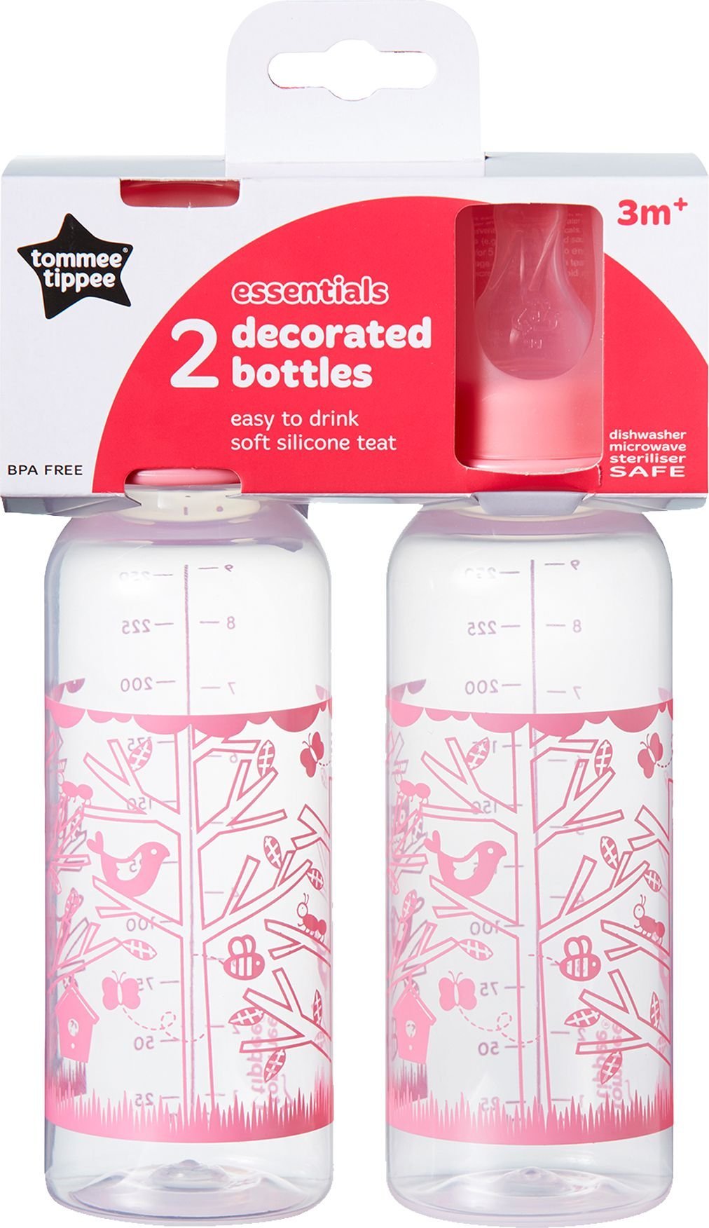 Tommee Tippee Essentials 250Ml Decorated Bottle - Shopping4Africa