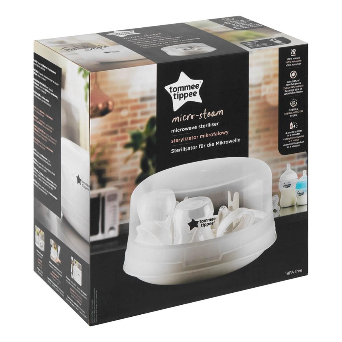 Tommee Tippee Micro-Steam Microwave Steriliser - Shopping4Africa