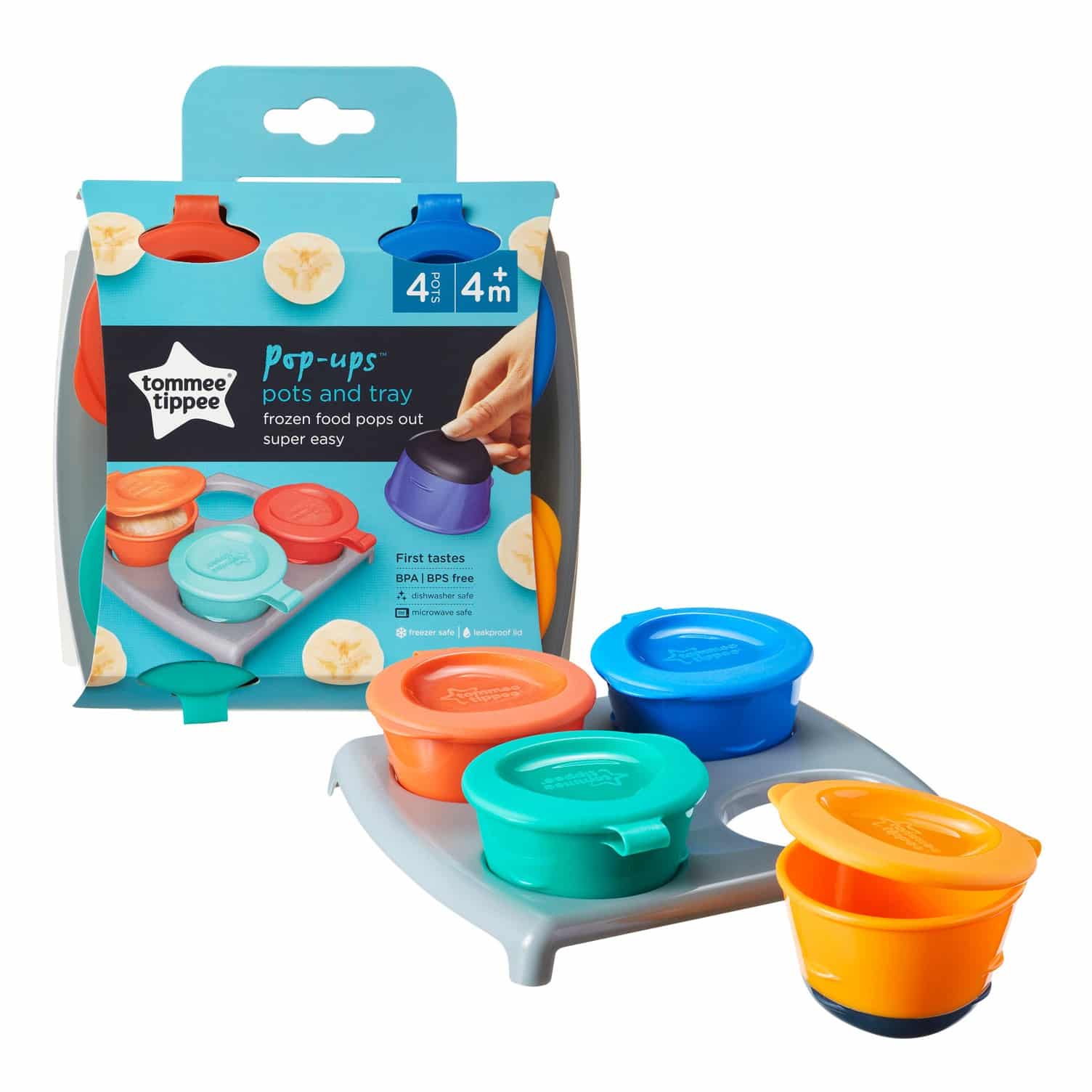 Tommee Tippee Pop Up Freezer Pots 4M+ - Shopping4Africa