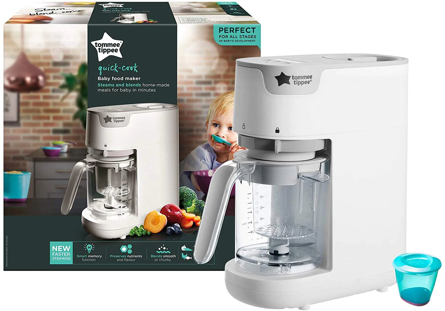 Tommee Tippee Quick-Cook Baby Food Maker - Shopping4Africa