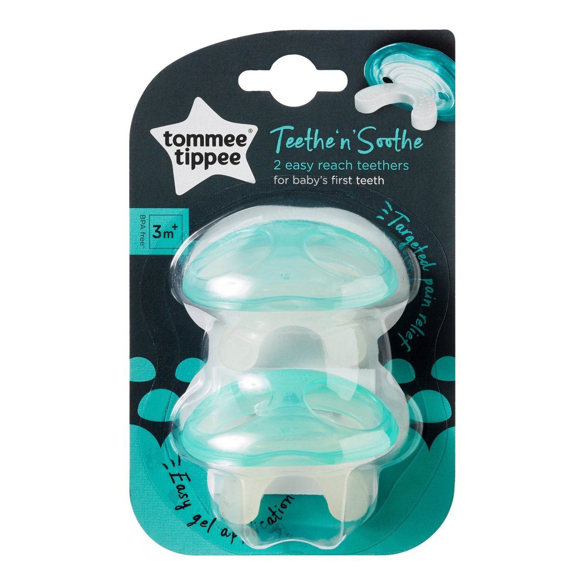 Tommee Tippee Teethe & Soothe 3M+ - Green - Shopping4Africa