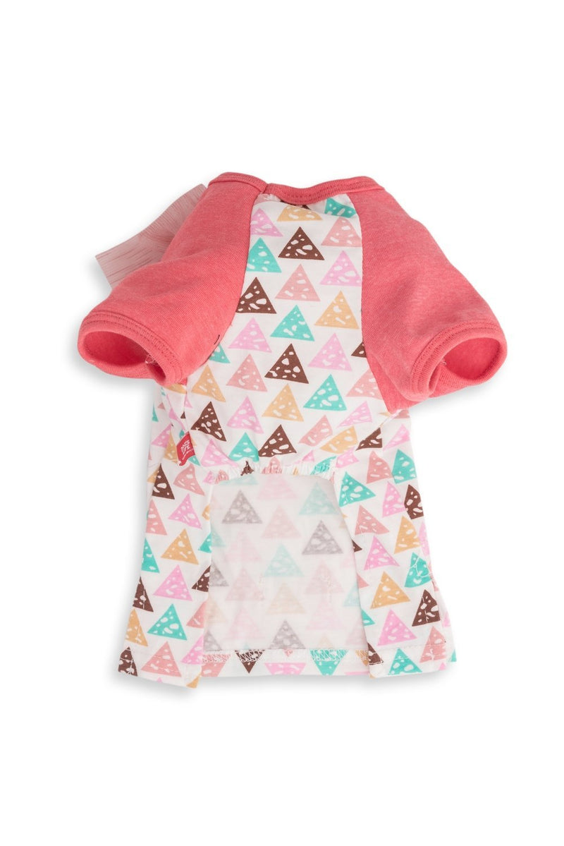Triangular Geometric Tee Pink - Shopping4Africa