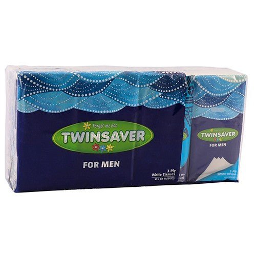 Twinsaver Tissues 3Ply Pocket Packs Men 8x10 - Shopping4Africa