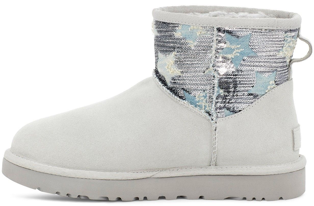 UGG Classic Min Sequen Star Grey Violet - Shopping4Africa