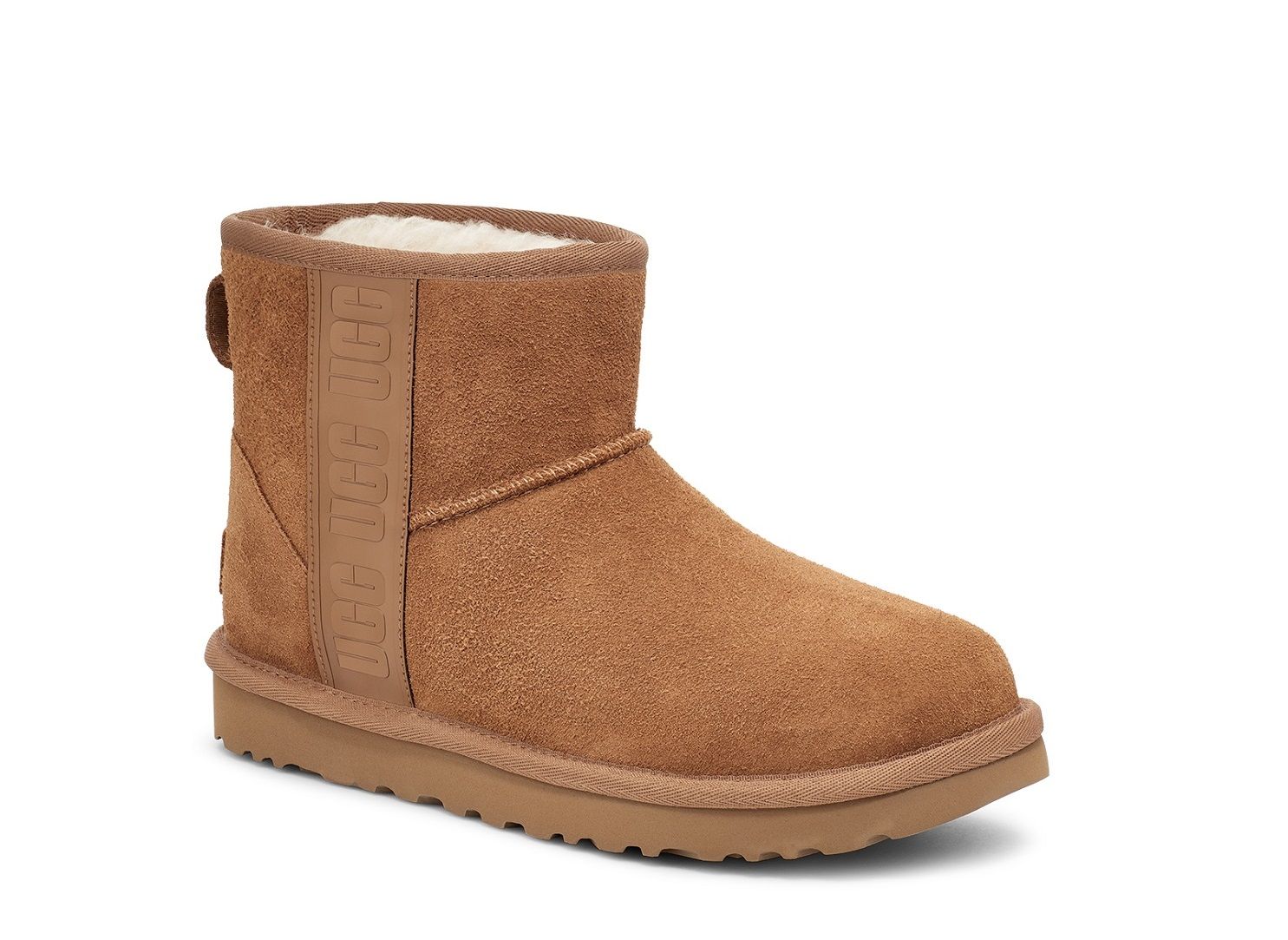 UGG Classic Mini Side Logo Chestnut - Shopping4Africa