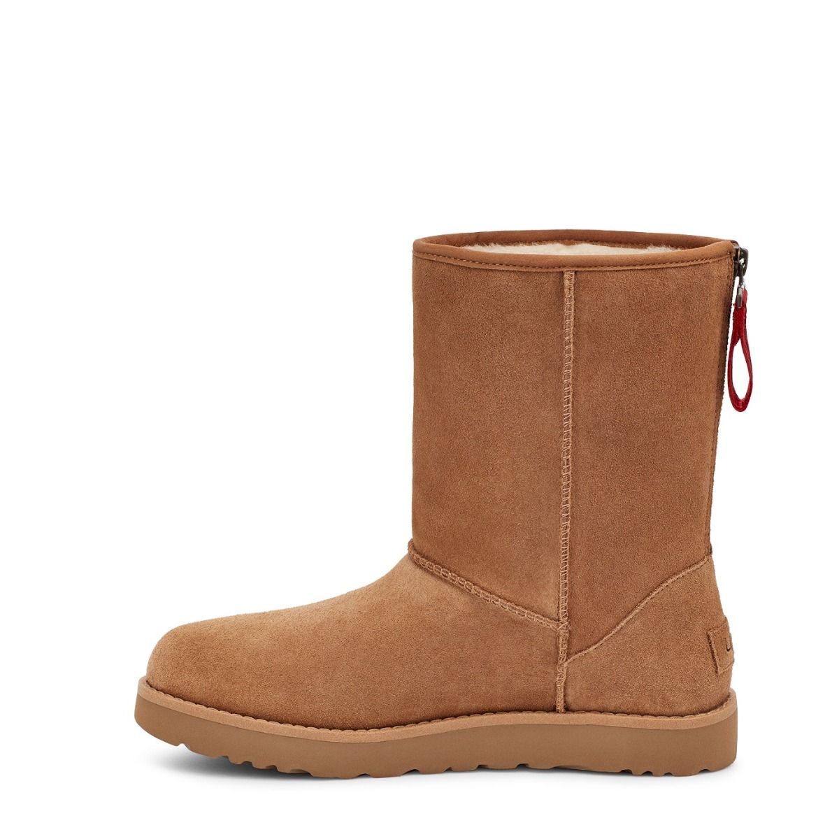 UGG Classic Short Logo Zip Chestnut - Shopping4Africa