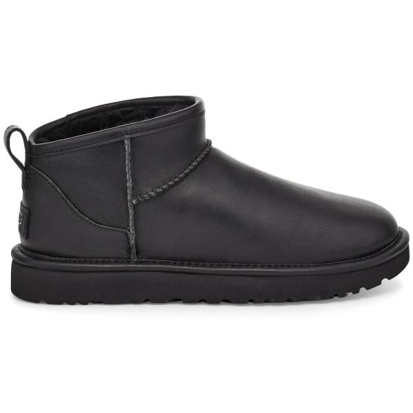 UGG Classic Ultra Mini Black Leather - Shopping4Africa