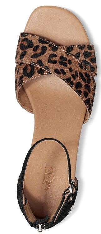 UGG Eugenia Leopard Black/Tan - Shopping4Africa