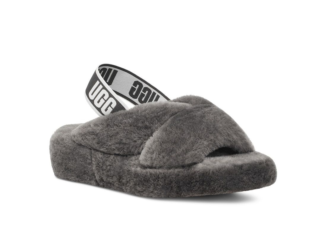 UGG Fab Yeah Slide Charcoal - Shopping4Africa