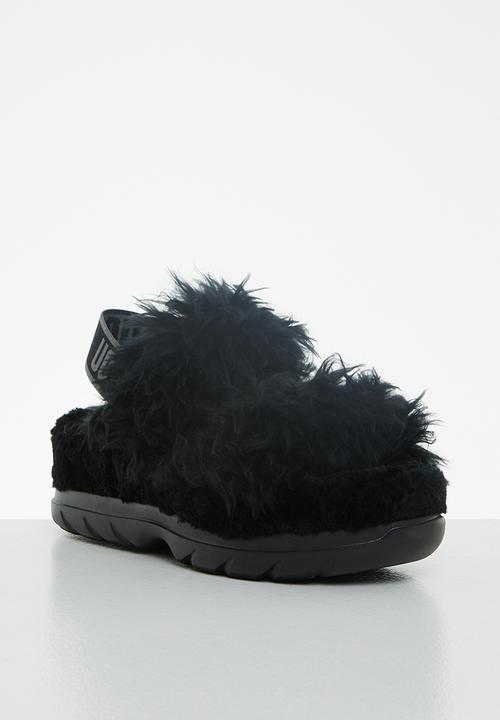 UGG Fluff Sugar Sandal Black - Shopping4Africa