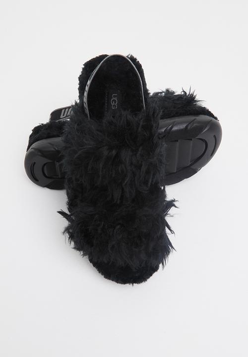 UGG Fluff Sugar Sandal Black - Shopping4Africa