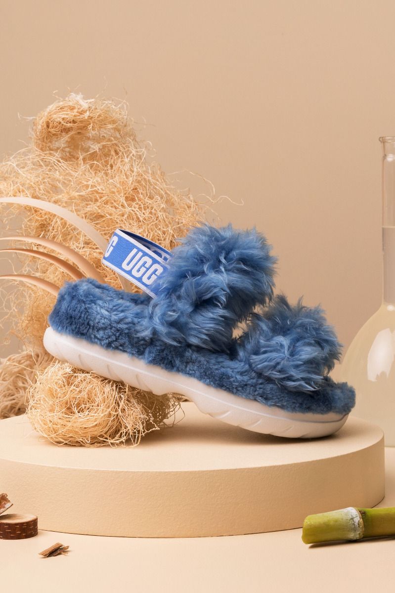 UGG Fluff Sugar Sandal Blue - Shopping4Africa