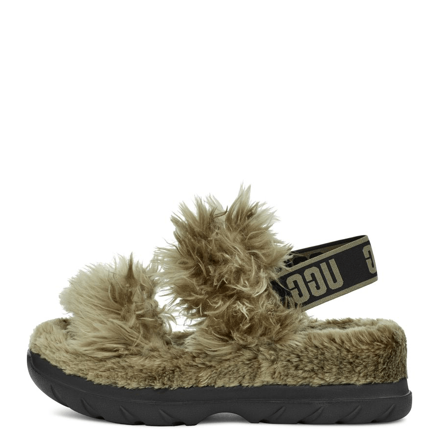 UGG Fluff Sugar Sandal Burnt Olive - Shopping4Africa