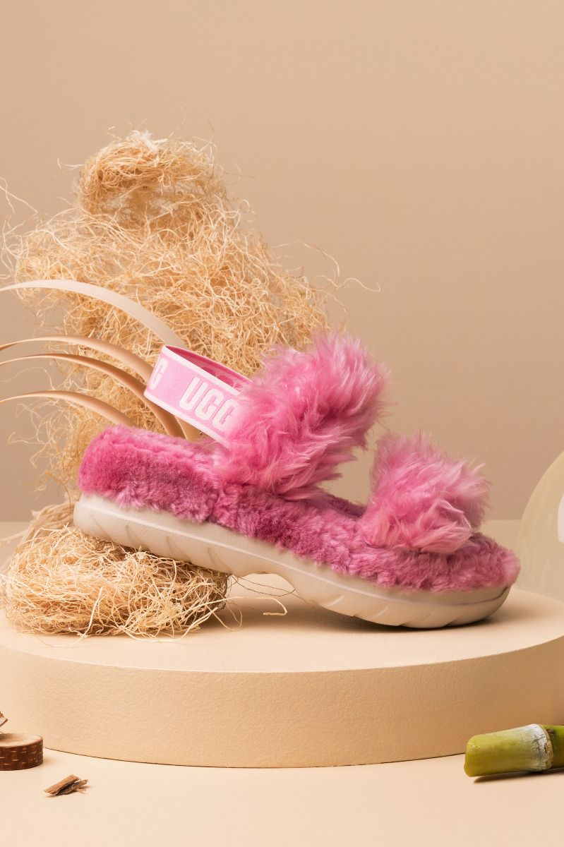 UGG Fluff Sugar Sandal Pink - Shopping4Africa