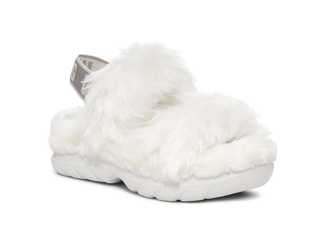 UGG Fluff Sugar Sandal White - Shopping4Africa