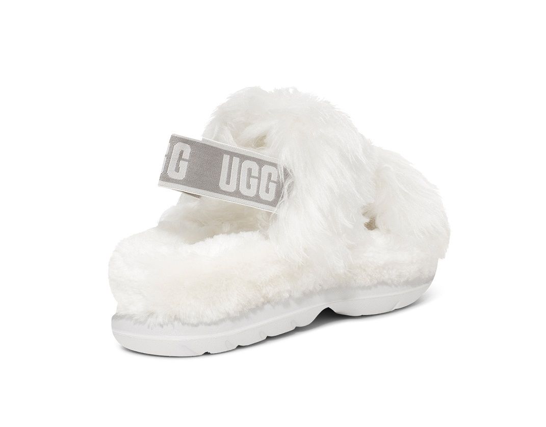 UGG Fluff Sugar Sandal White - Shopping4Africa