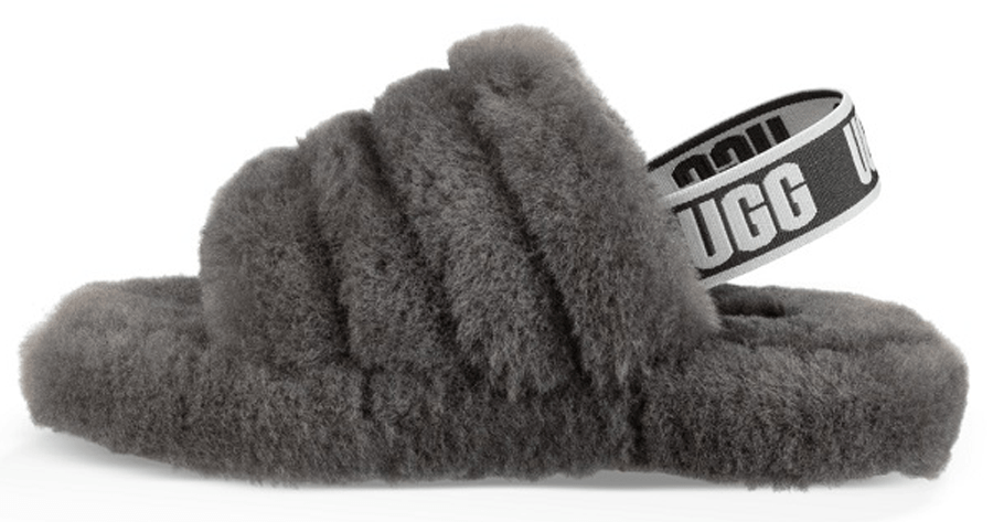 UGG Fluff Yeah Slide Charcoal Kids - Shopping4Africa