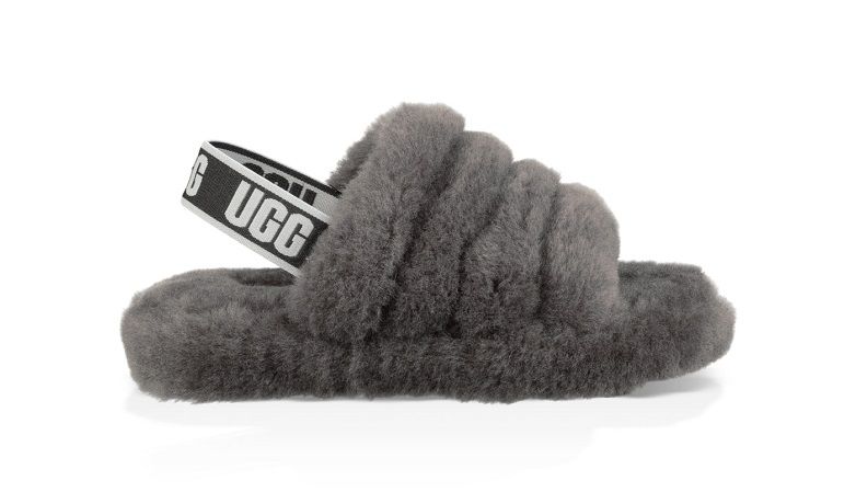 UGG Fluff Yeah Slide Charcoal Kids - Shopping4Africa