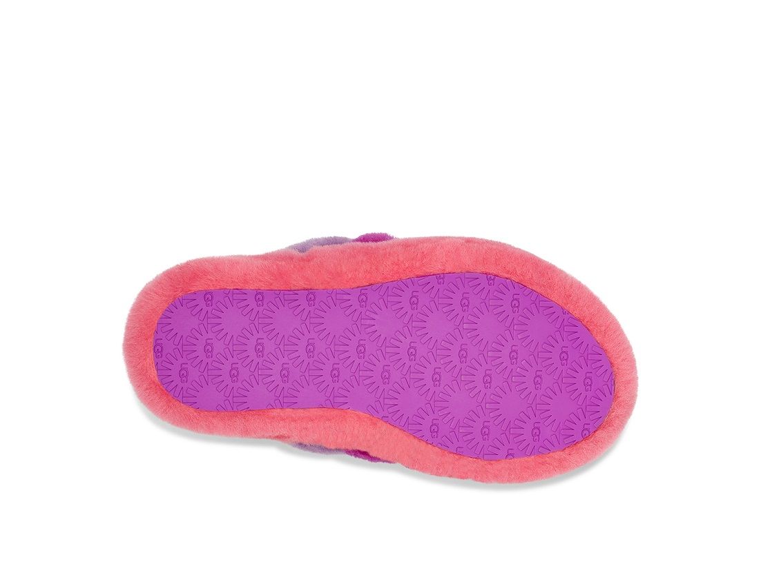 UGG Fluff Yeah Slide Pink/Purple Rainbow Kids - Shopping4Africa