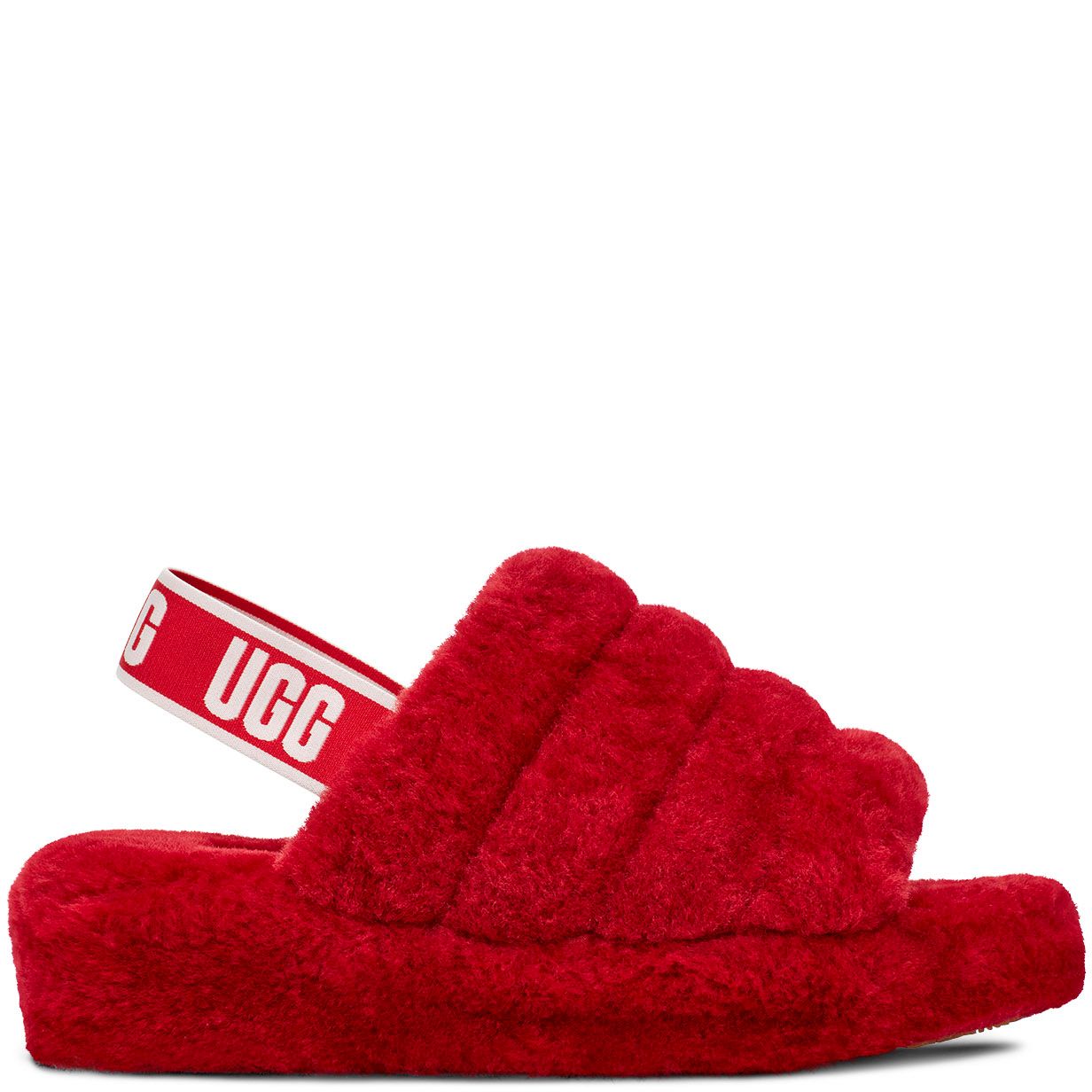 UGG Fluff Yeah Slide Ribbon Red - Shopping4Africa