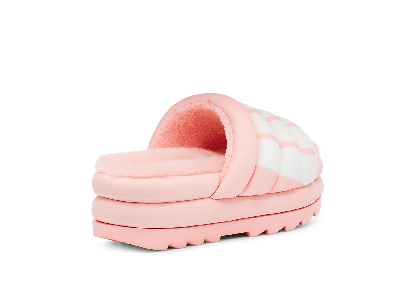 UGG Maxi Slide Logo Pink Scallop - Shopping4Africa