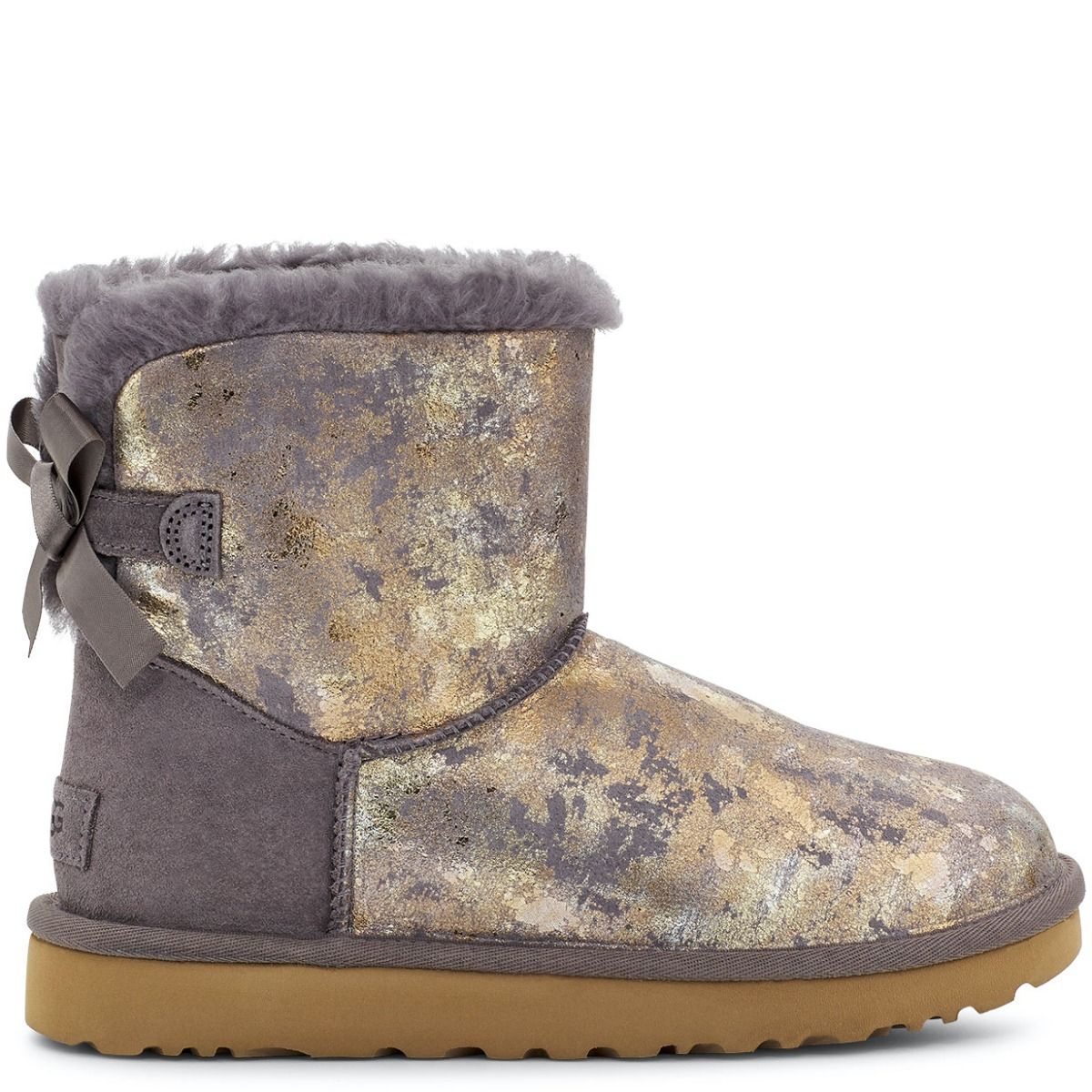 UGG Mini Bailey Bow Gold Wash Shade - Shopping4Africa