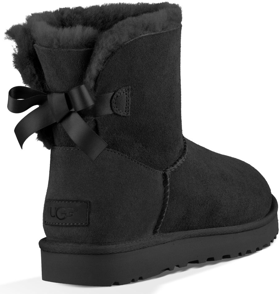 UGG Mini Bailey Bow II Black - Shopping4Africa