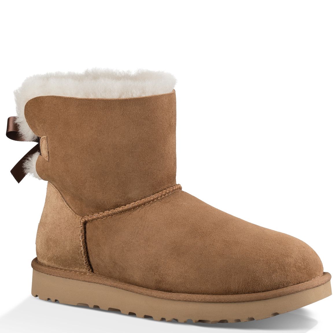 UGG Mini Bailey Bow II Chestnut - Shopping4Africa