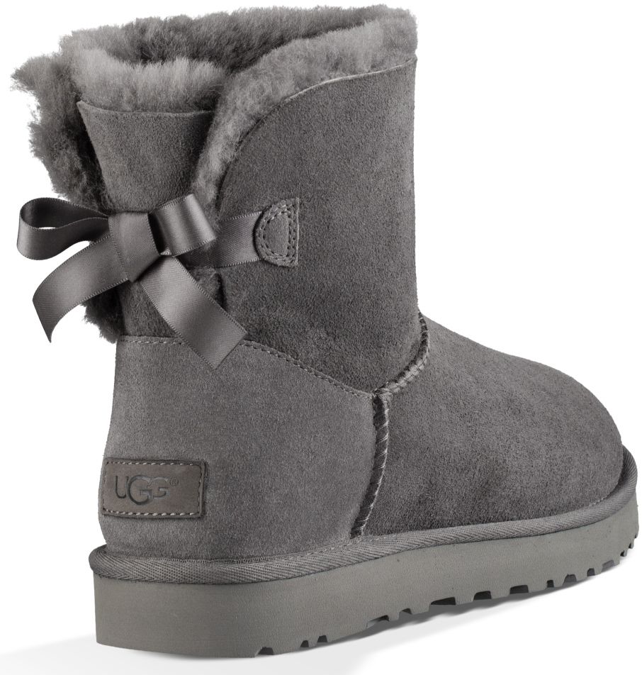 UGG Mini Bailey Bow II Grey - Shopping4Africa