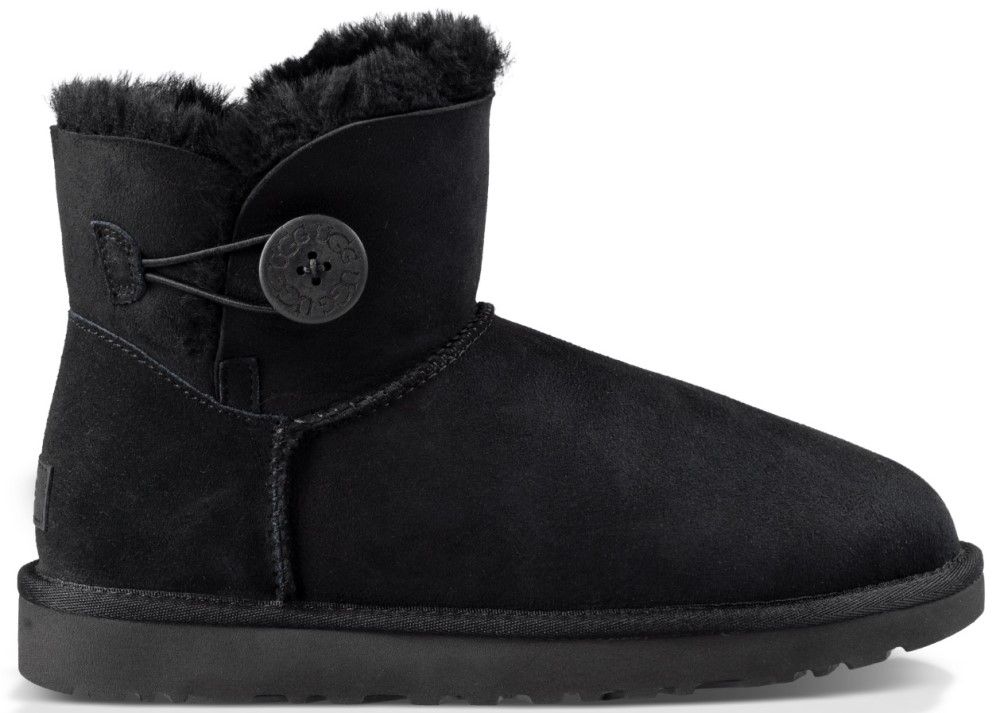 UGG Mini Bailey Button II Black - Shopping4Africa