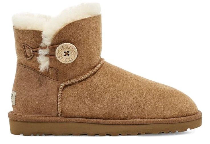 UGG Mini Bailey Button II Chestnut - Shopping4Africa