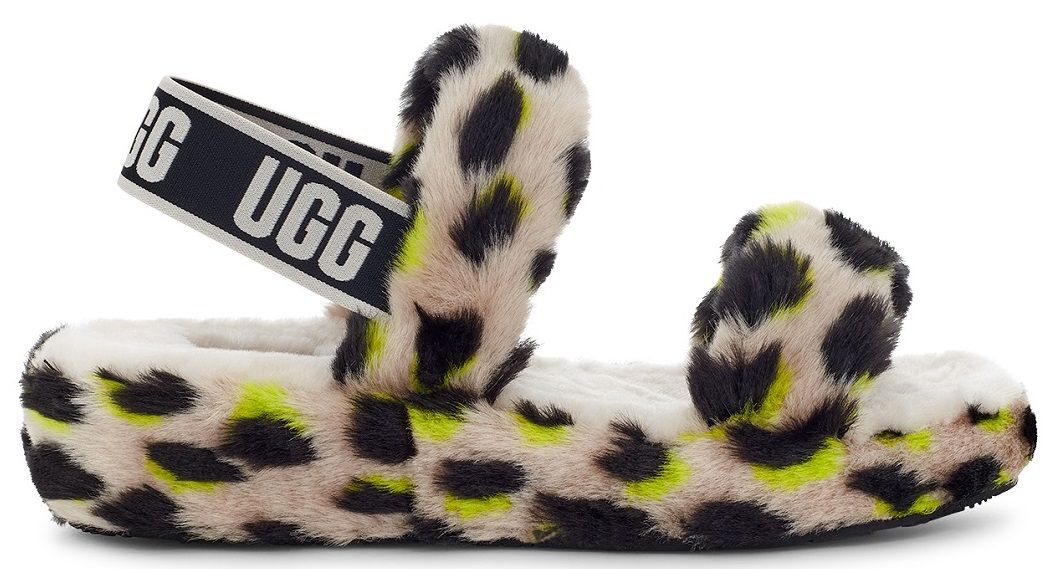 UGG Oh Yeah Cheetah Print Key Lime - Shopping4Africa