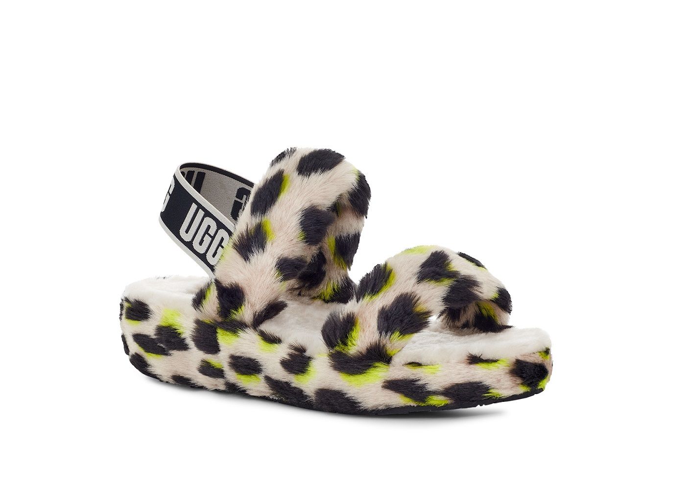 UGG Oh Yeah Cheetah Print Key Lime - Shopping4Africa