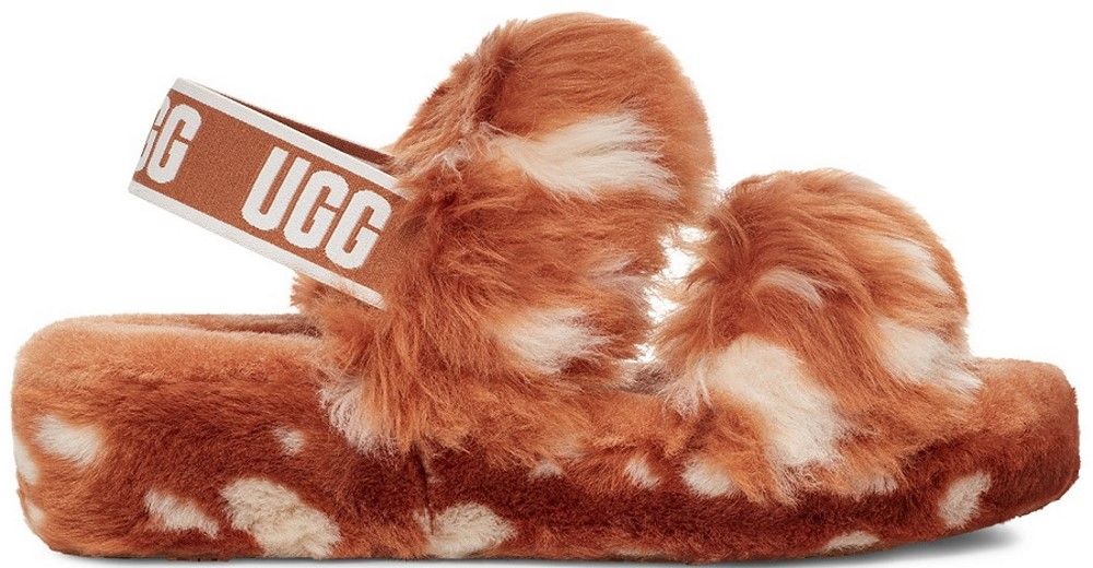 UGG Oh Yeah Spot Slide Natural - Shopping4Africa